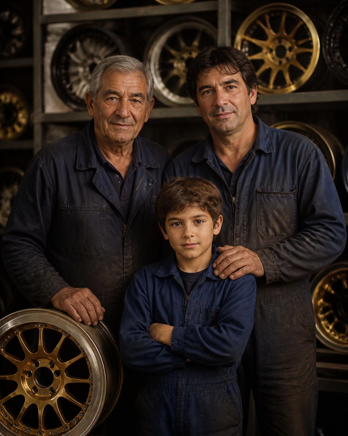 Le tre generazioni di Nori Racing